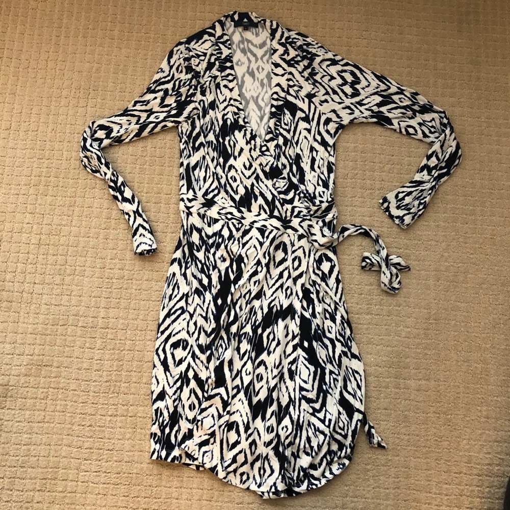 Adorable soft wrap dress